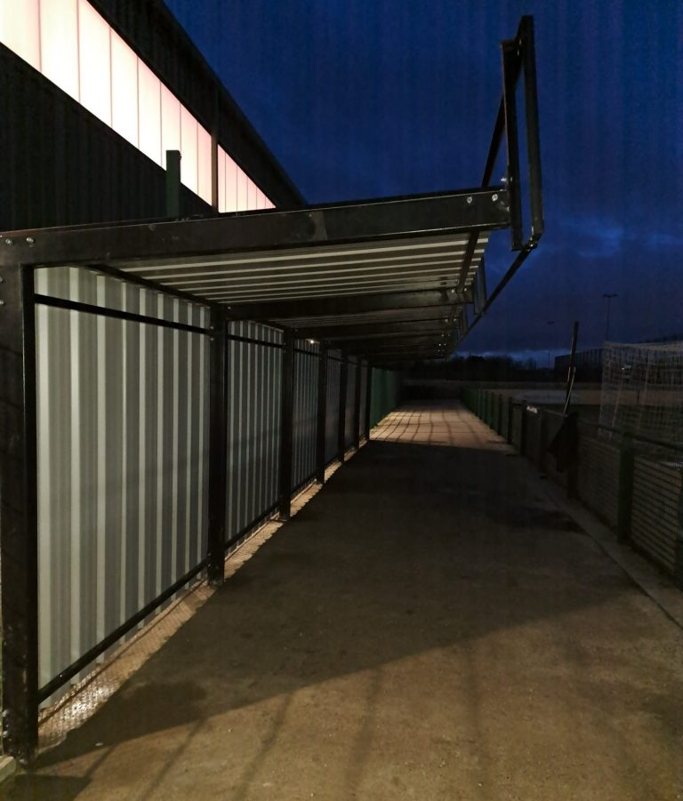 Rear Clad Canopy
